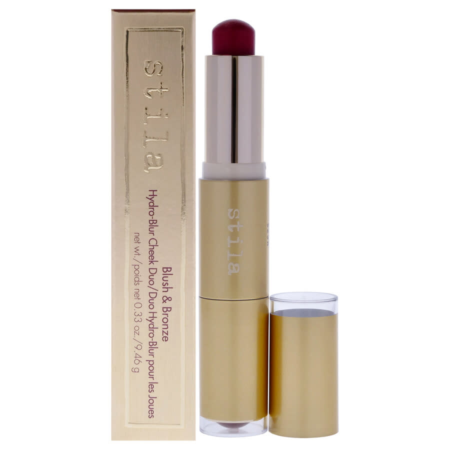 Stila Ladies Blush And Bronze Hydro Blur Cheek Duo 0.33 oz Cranberry And Mahogany Makeup 09480036369 In Red