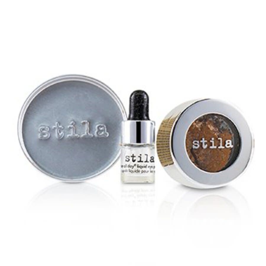 Stila Ladies Magnificent Metals Foil Finish Eye Shadow With Mini Stay All Day Liquid Eye Primer Come In Comex Copper