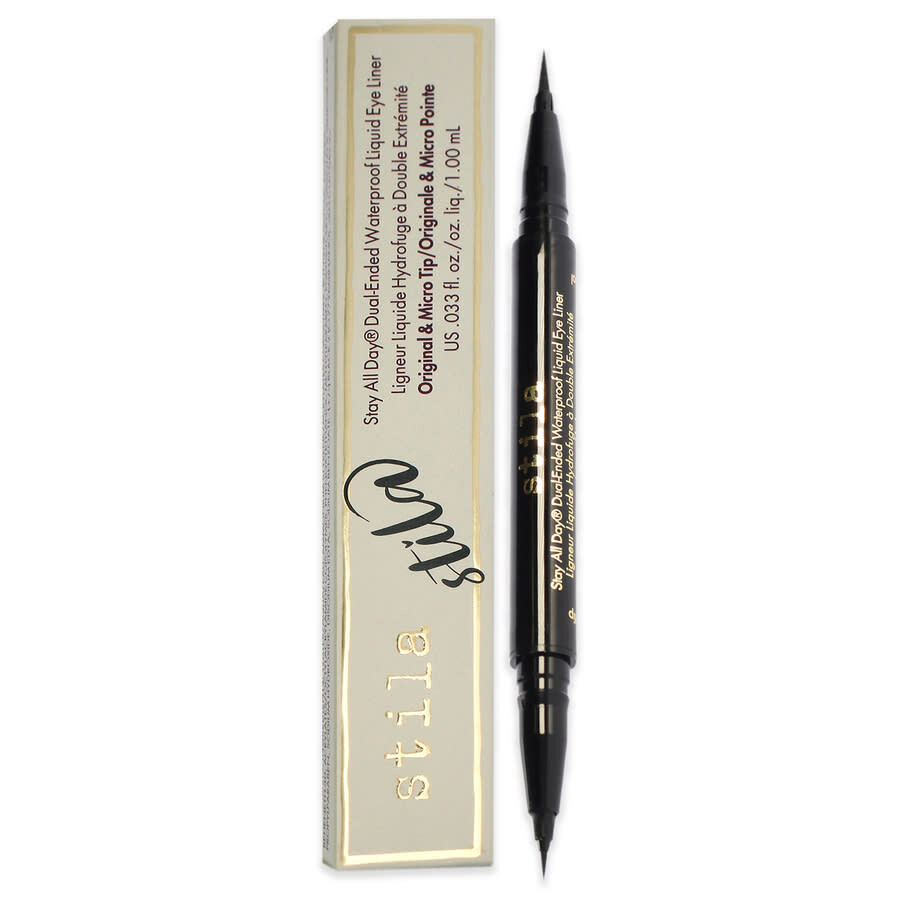 Stila Ladies Stay All Day Dualended Waterproof Liquid Eye Liner 0.033 oz Intense Black Makeup 094800