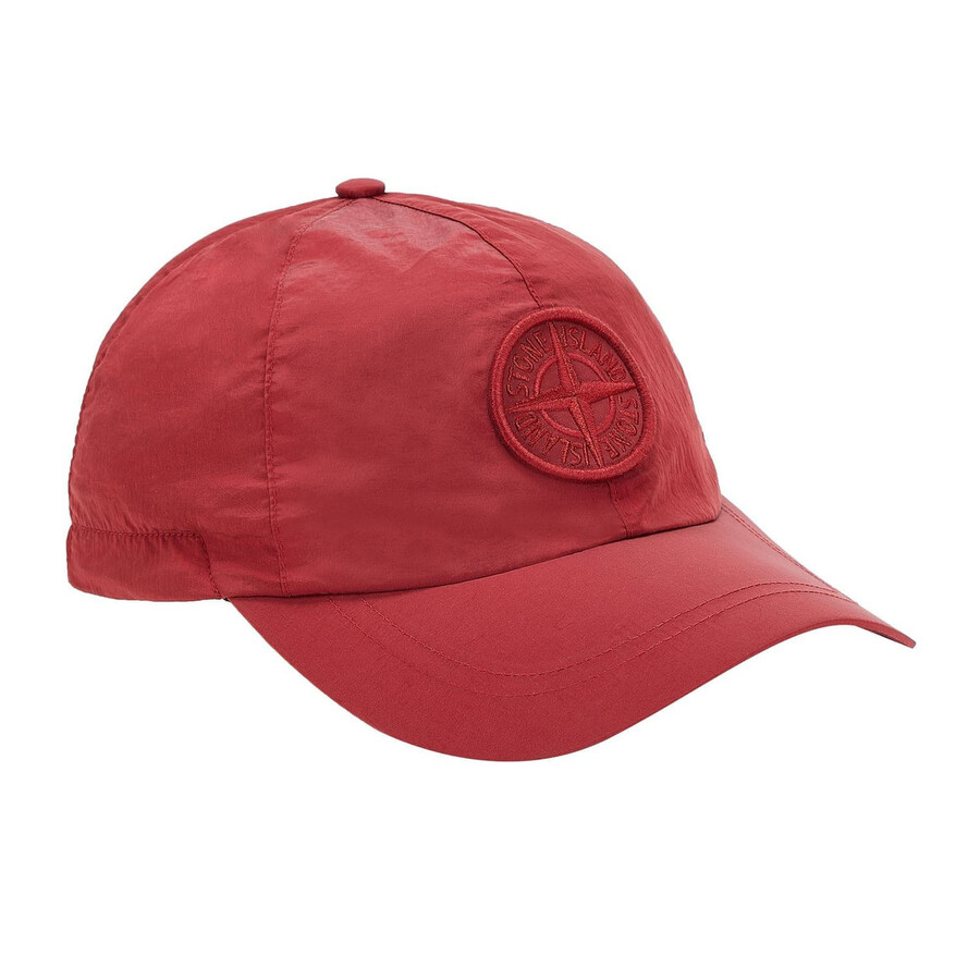 Burgundy Nylon Metal Cap