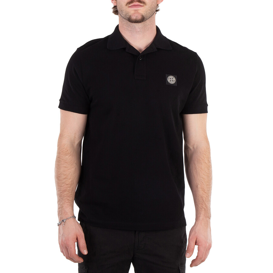 Compass Logo Patch Polo Shirt