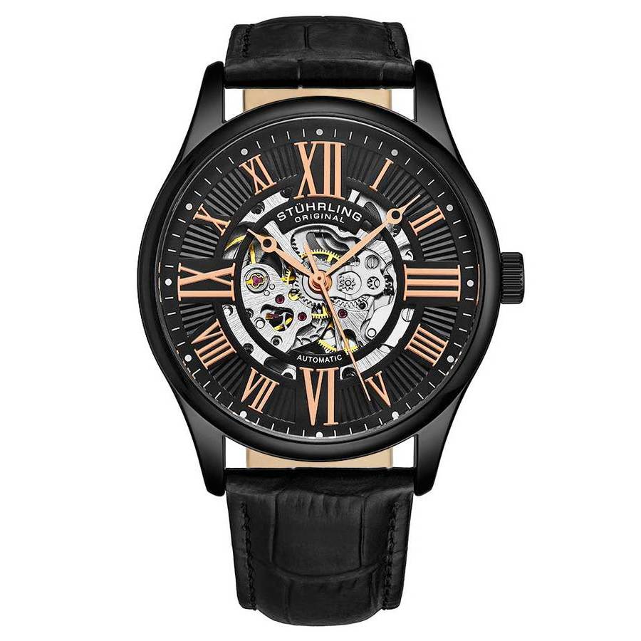 Stuhrling Original Legacy Black Dial Men's Watch M15728