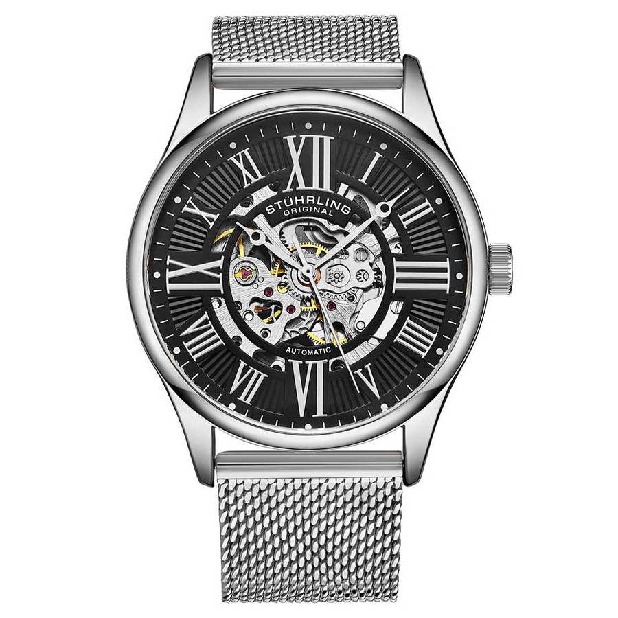 Stuhrling Original Legacy Black Dial Men's Watch M15732