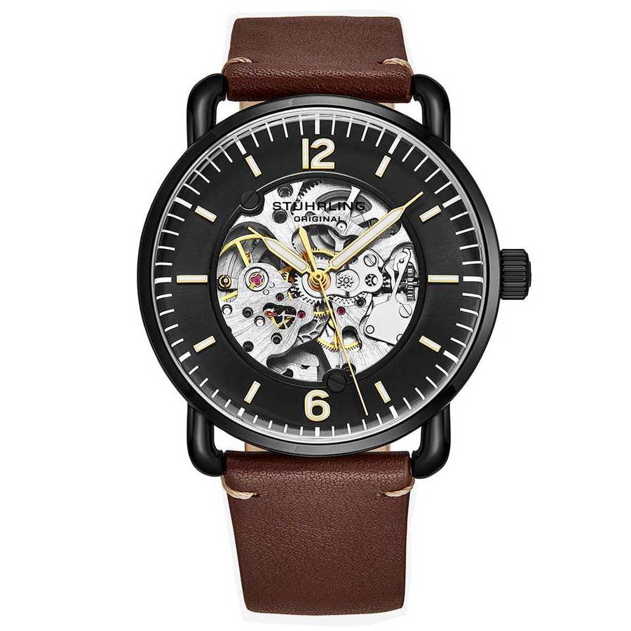 Stuhrling Original Legacy Black Dial Men's Watch M15977