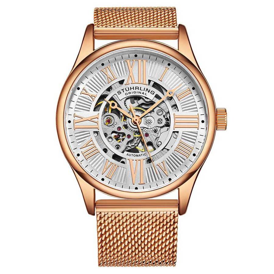 Stuhrling Original Legacy Silver-tone Dial Men's Watch M15735