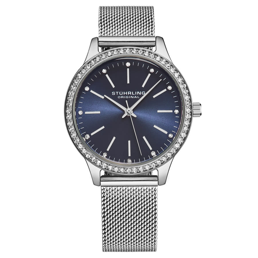 Stuhrling Original Symphony Quartz Black Dial Ladies Watch M18009