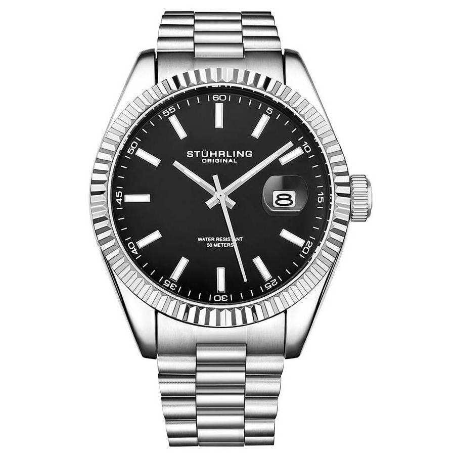 Stuhrling Original Symphony Black Dial Men's Watch M15693