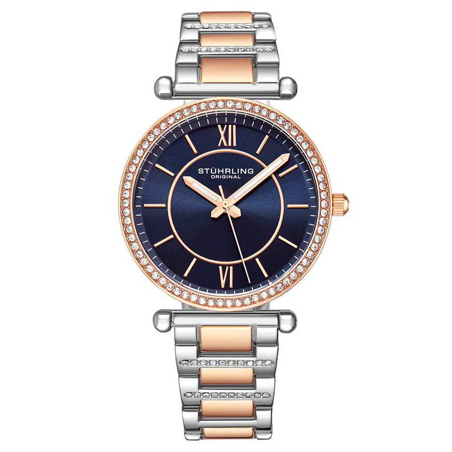 Stuhrling Original Symphony Blue Dial Ladies Watch M15612