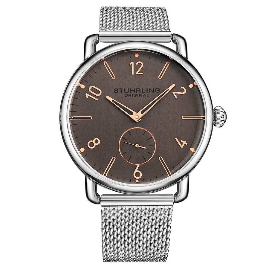 Stuhrling Original Symphony Brown Dial Men's Watch M15712