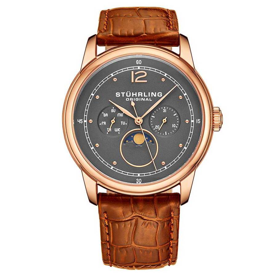 Stuhrling Original Symphony Gunmetal Dial Men's Watch M15529