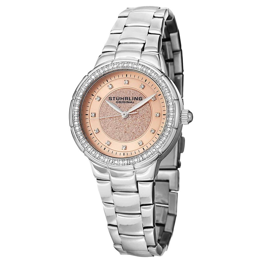Stuhrling Original Symphony Pink Dial Ladies Watch M15479