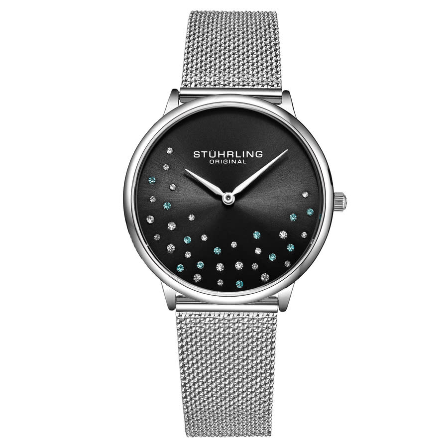 Stuhrling Original Symphony Quartz Black Dial Ladies Watch M16811