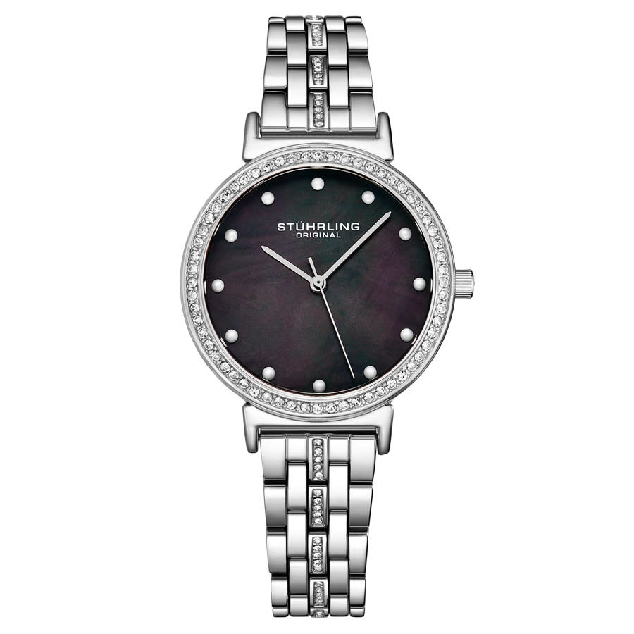 Stuhrling Original Symphony Quartz Black Dial Ladies Watch M16876