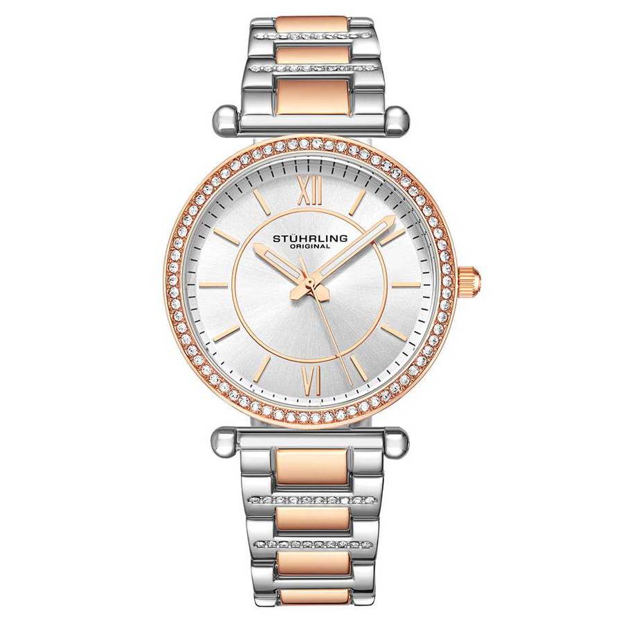 Stuhrling Original Symphony Silver-tone Dial Ladies Watch M15614