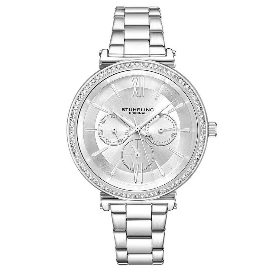 Stuhrling Original Symphony Silver Dial Ladies Watch M15625
