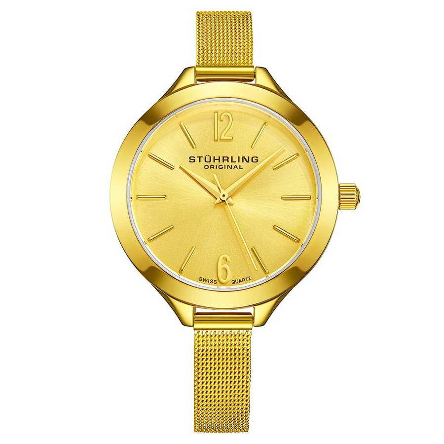 Stuhrling Original Vogue Gold-tone Dial Ladies Watch M15327