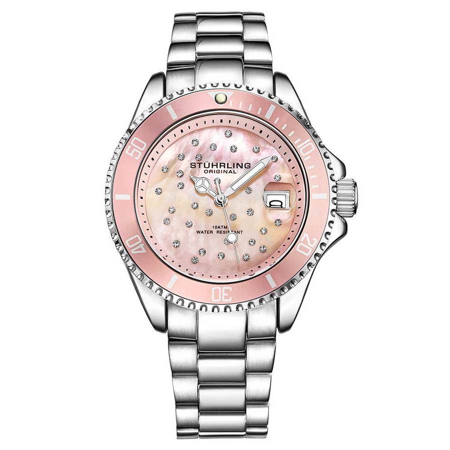 Stuhrling Original Vogue Pink Dial Ladies Watch M15870