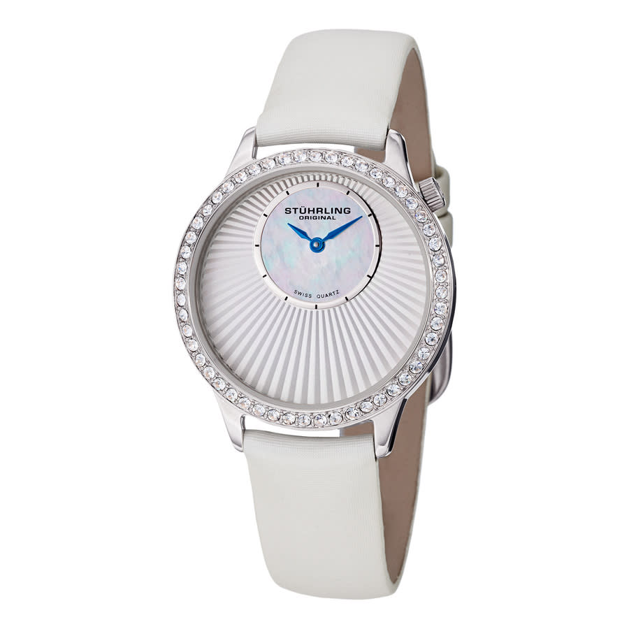 Stuhrling Original Vogue Quartz White Dial Ladies Watch M15253