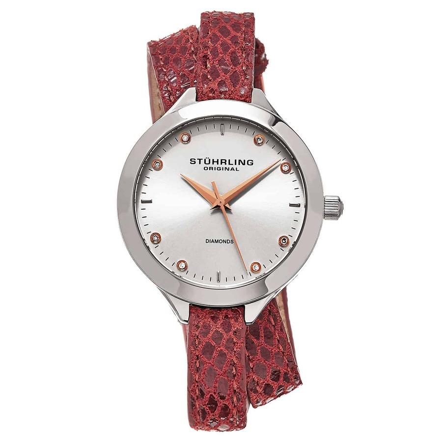 Stuhrling Original Vogue Silver-tone Dial Ladies Watch M15355
