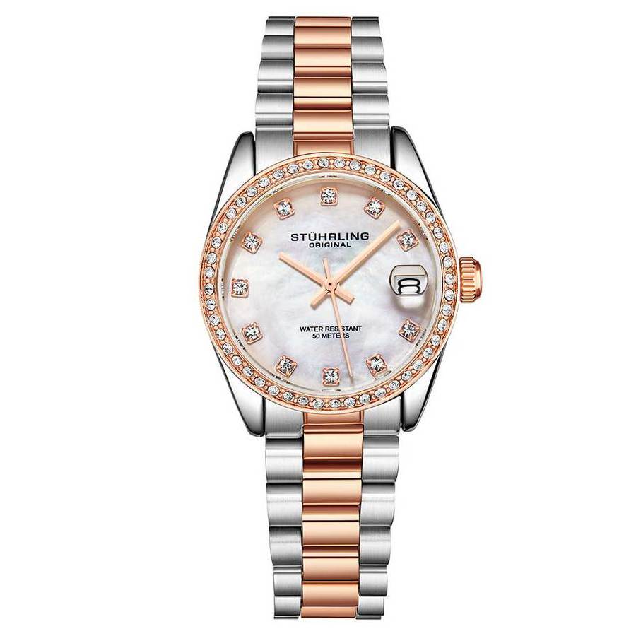 Stuhrling Original Vogue Silver Dial Ladies Watch M15948
