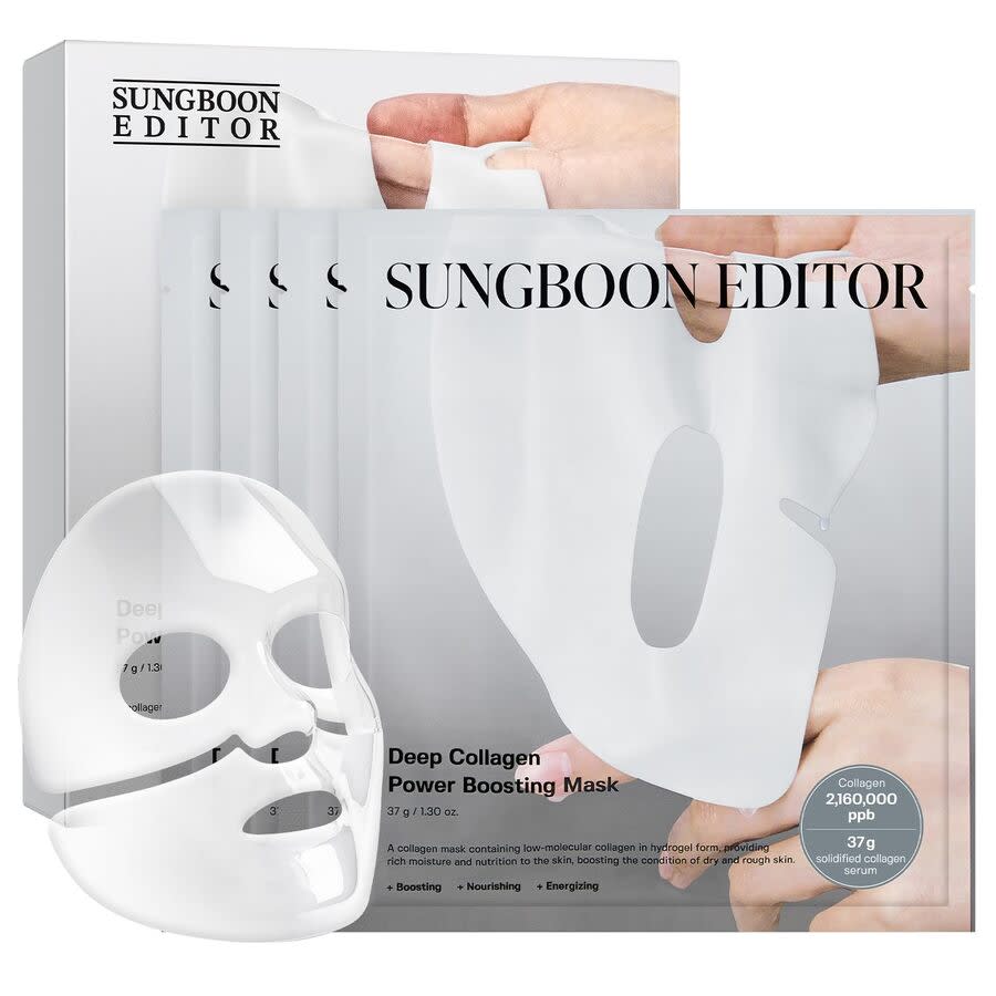 Sungboon Editor Deep Collagen Power Boosting Mask 4pc Skin Care