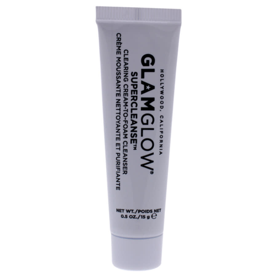Glamglow Supercleanse Clearing Cream-to-foam Cleanser By For Unisex - 0.5 oz Cleanser In Sand