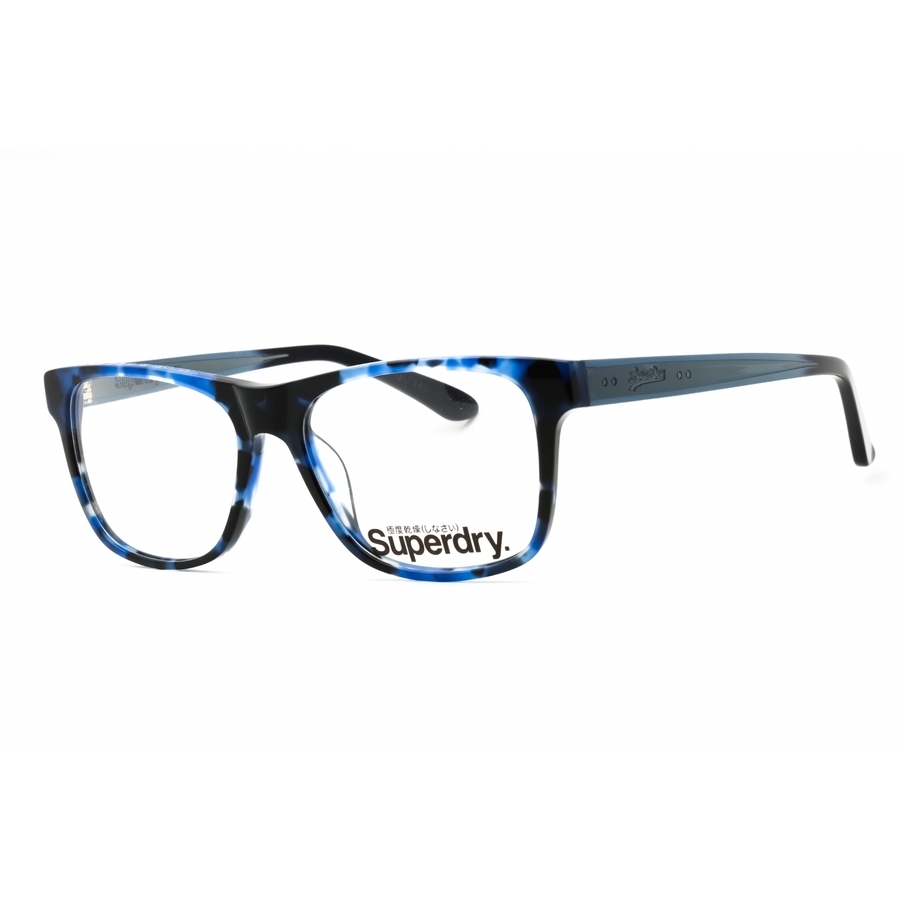 Superdry Men's Blue Rectangular Eyeglass Frames Sdoavery