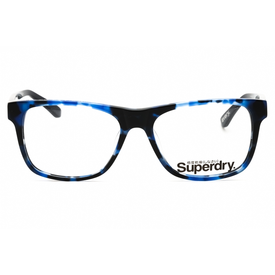 Superdry Men's Blue Rectangular Eyeglass Frames Sdoavery