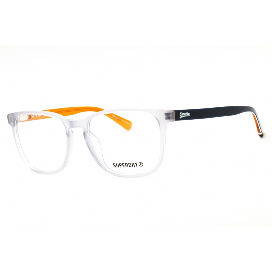 Superdry Men's Brown Rectangular Eyeglass Frames Sdobarnaby