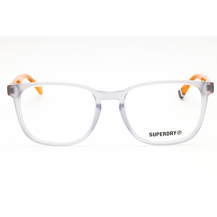 Superdry Men's Brown Rectangular Eyeglass Frames Sdobarnaby