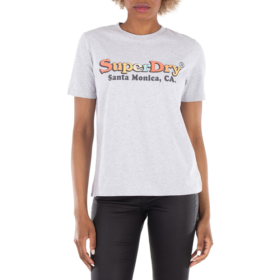 Rainbow Logo Cotton T-shirt