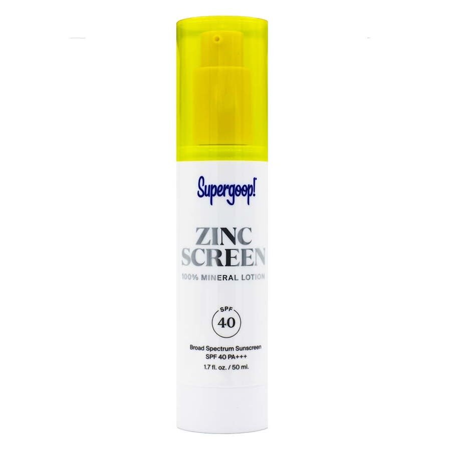 Supergoop Zincscreen 100% Mineral Lotion Spf 40 1.7 oz Skin Care 816218021023