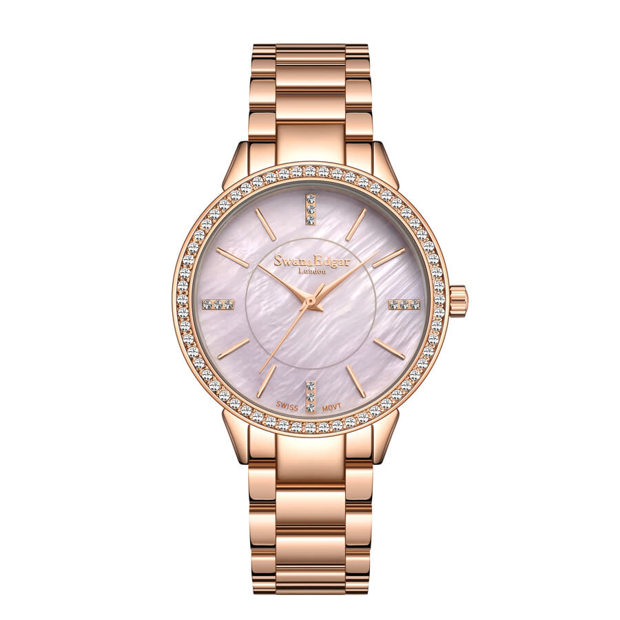 Swan & Edgar Pearlescent Quartz Ladies Watch SEL011 756839751919