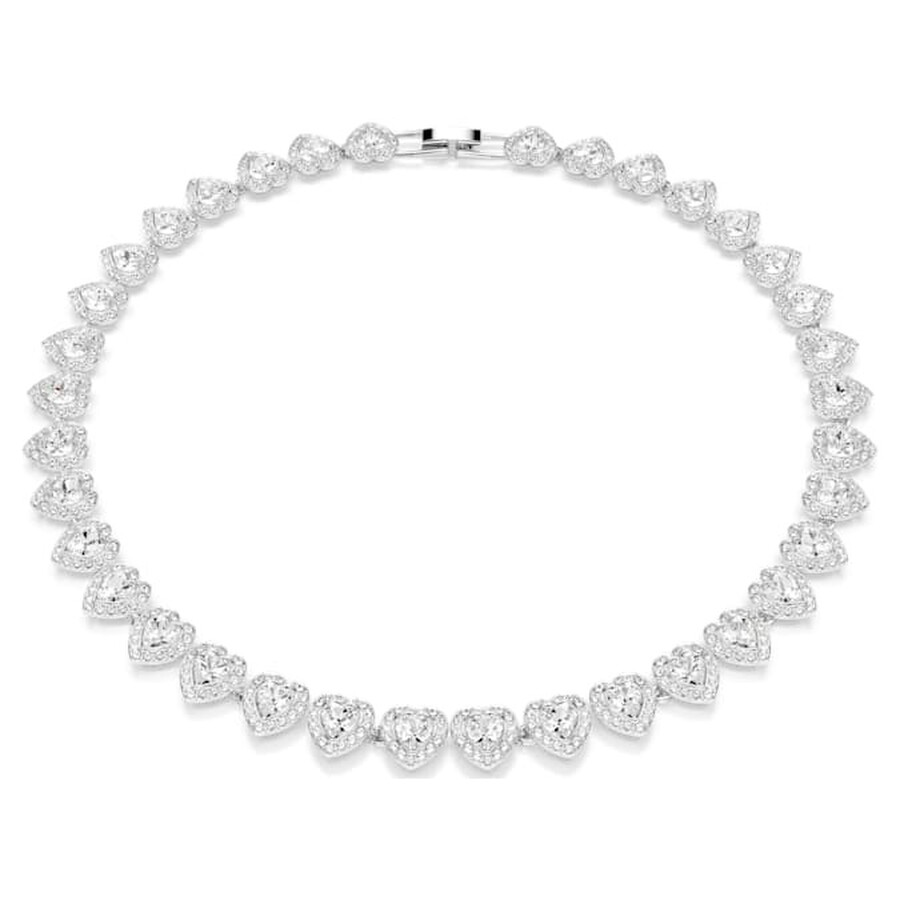アクセサリー SWAROVSKI X ARIANA GRANDE Ariana Grande x Swarovski necklace, Crystal pearl, Heart cut