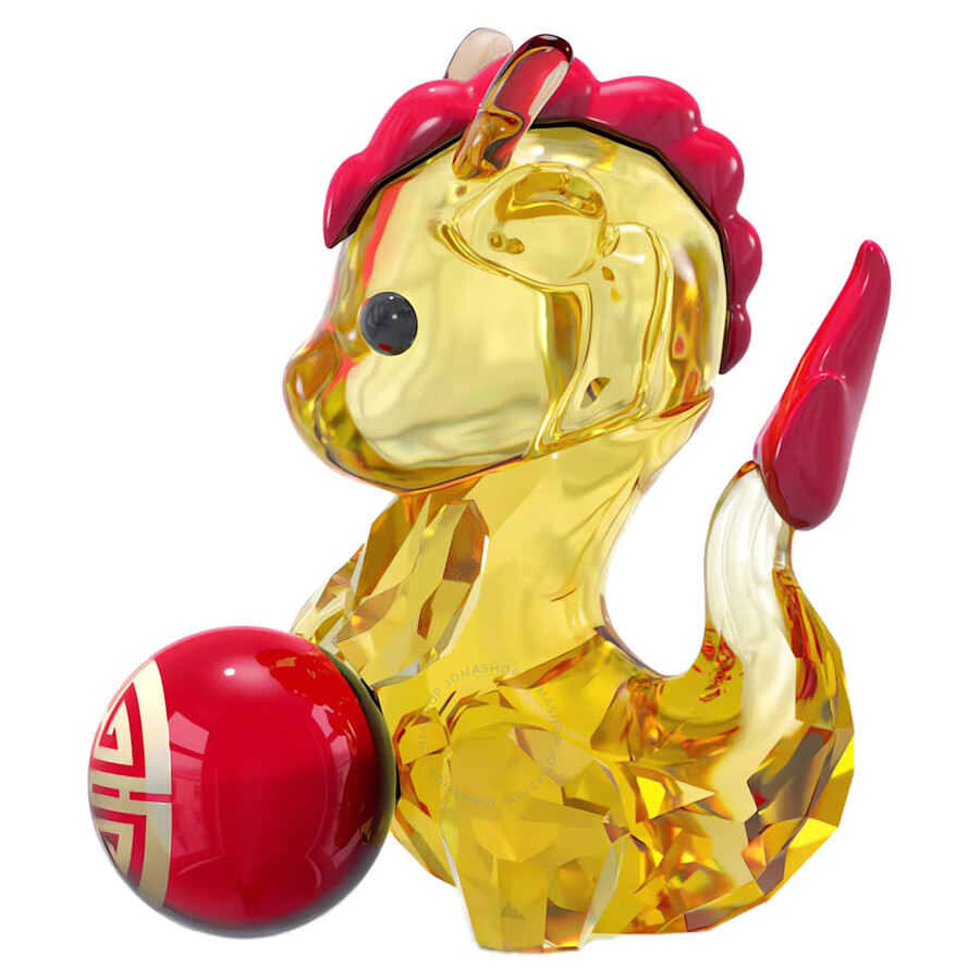 Swarovski Asian Symbols Dragon In Yellow