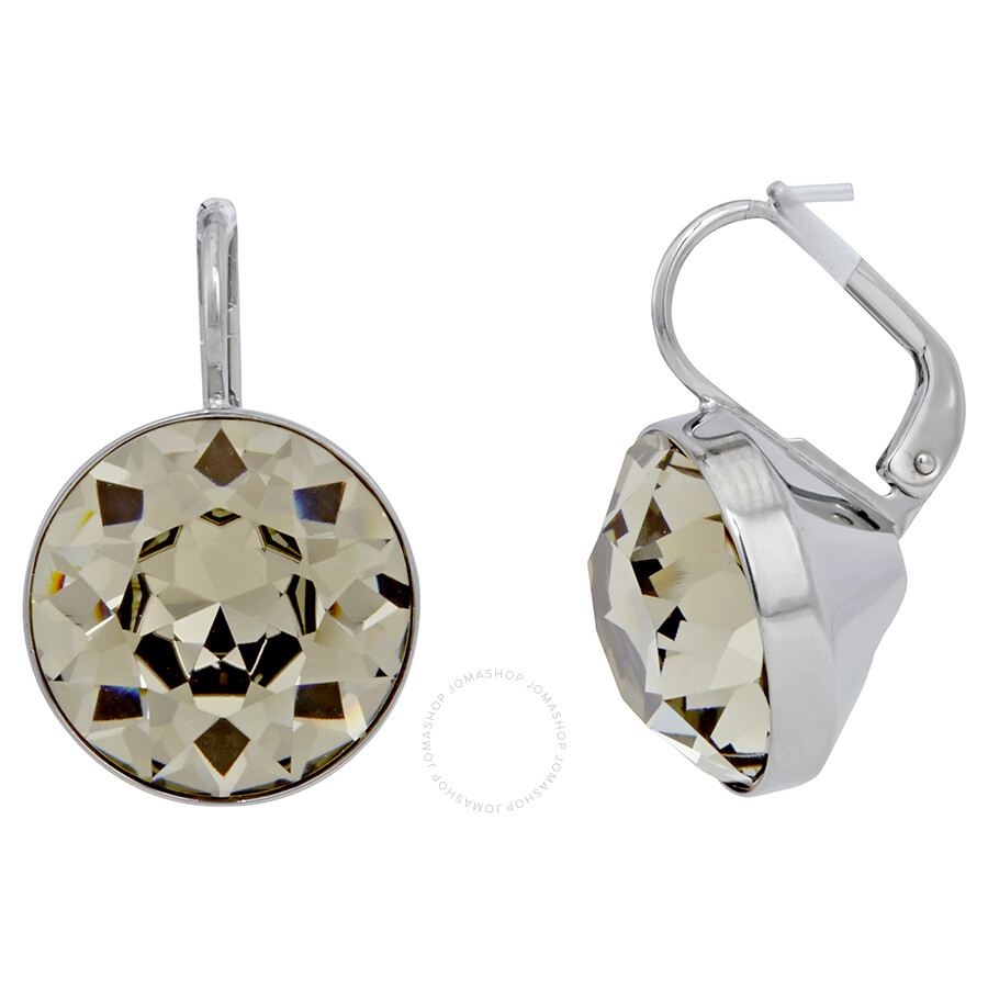 Swarovski Bella Pierced Earrrings Black Diamond Crystal Swarovski Bella Pierced Earrrings Black Diamond Crystal