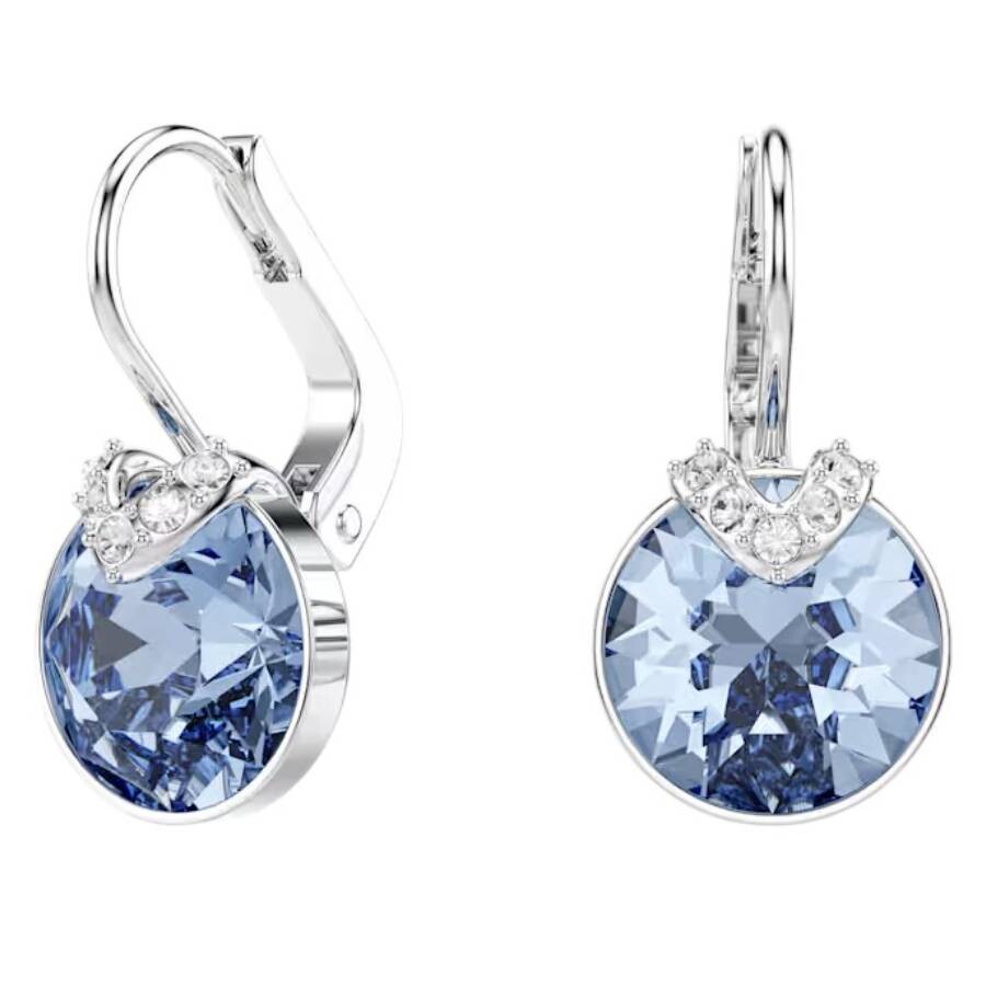 Swarovski Bella V Gold-tone Plated Drop Earrings In Metallic