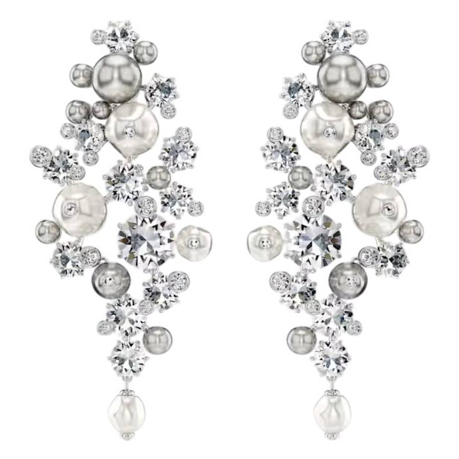 Swarovski Constella Crystal-embellished Clip Earrings