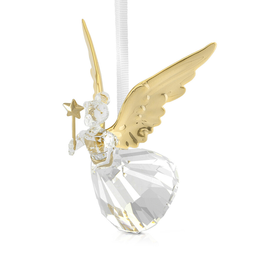 Swarovski Crystal Gold-tone Holiday Magic Angel Ornament 5657008