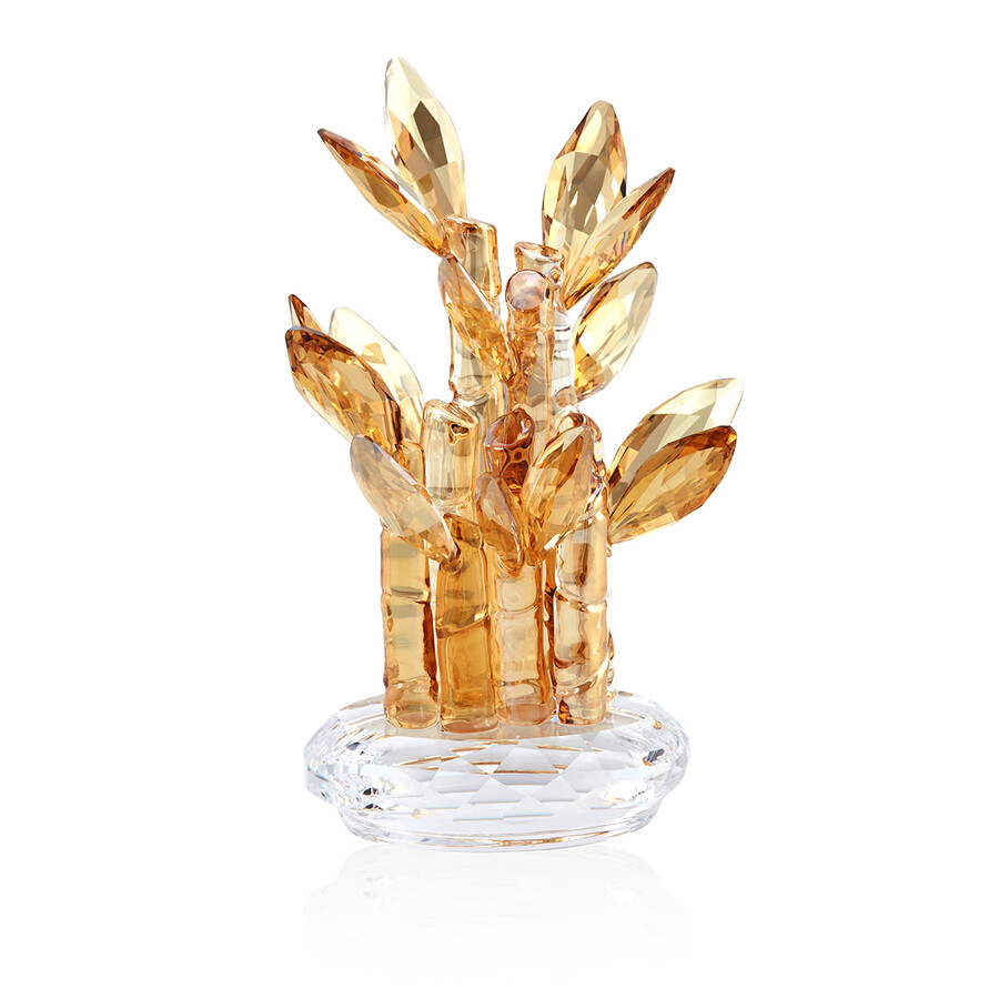 Swarovski Crystal Lucky Bamboo Figurine 5302564 9009653025645