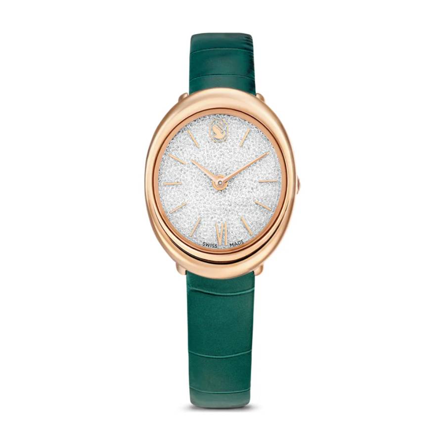 【美品】Swarovski レディース 腕時計 Swarovski Crystalline Quartz Ladies Watch 5717536 9009657175360