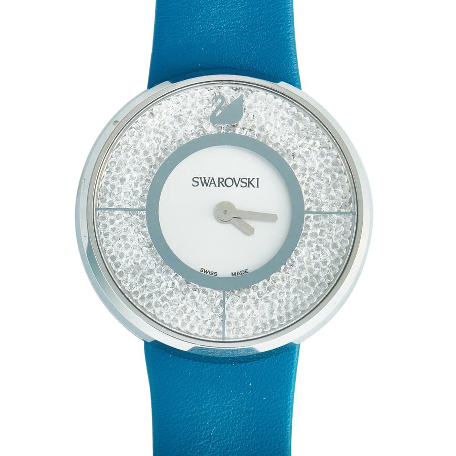 Swarovski Crystalline Quartz Silver Dial Ladies Watch 5186452