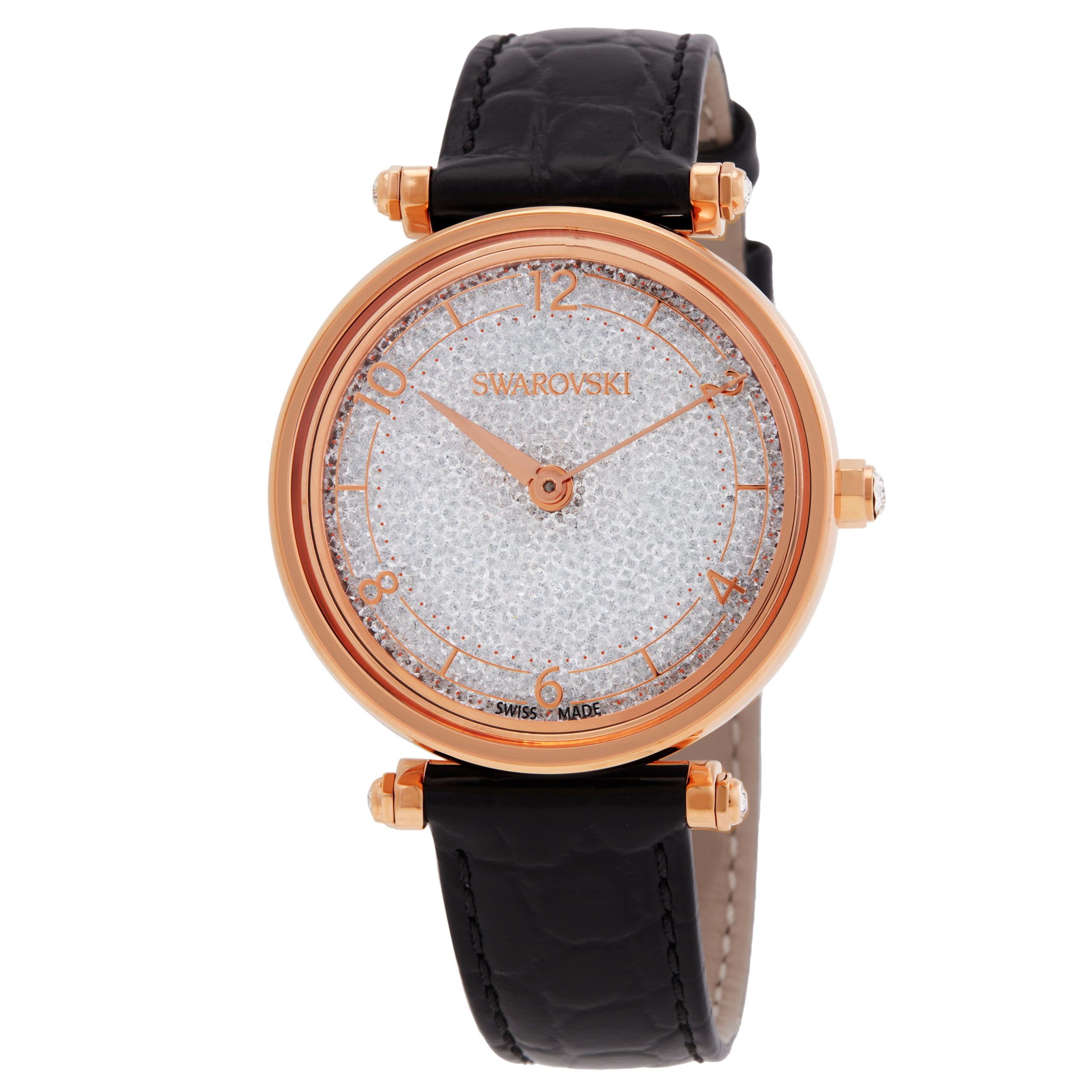 Swarovski Crystalline Pure ⭐️レディース ⭐️最安値 Swarovski Crystalline Quartz White Dial Ladies Watch 5653359