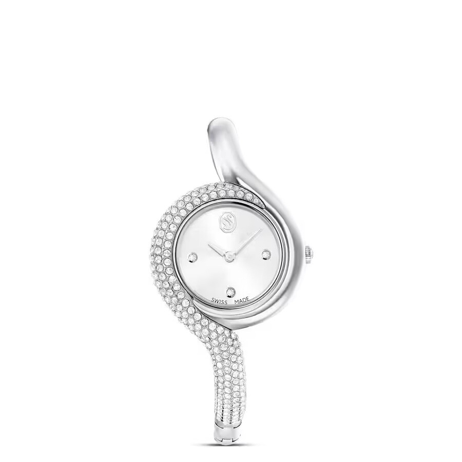 swarovski スワロフスキー レディース ウォッチ 5376812 Matrix tennis chrono ウォッチ, スイス製, レザーストラップ