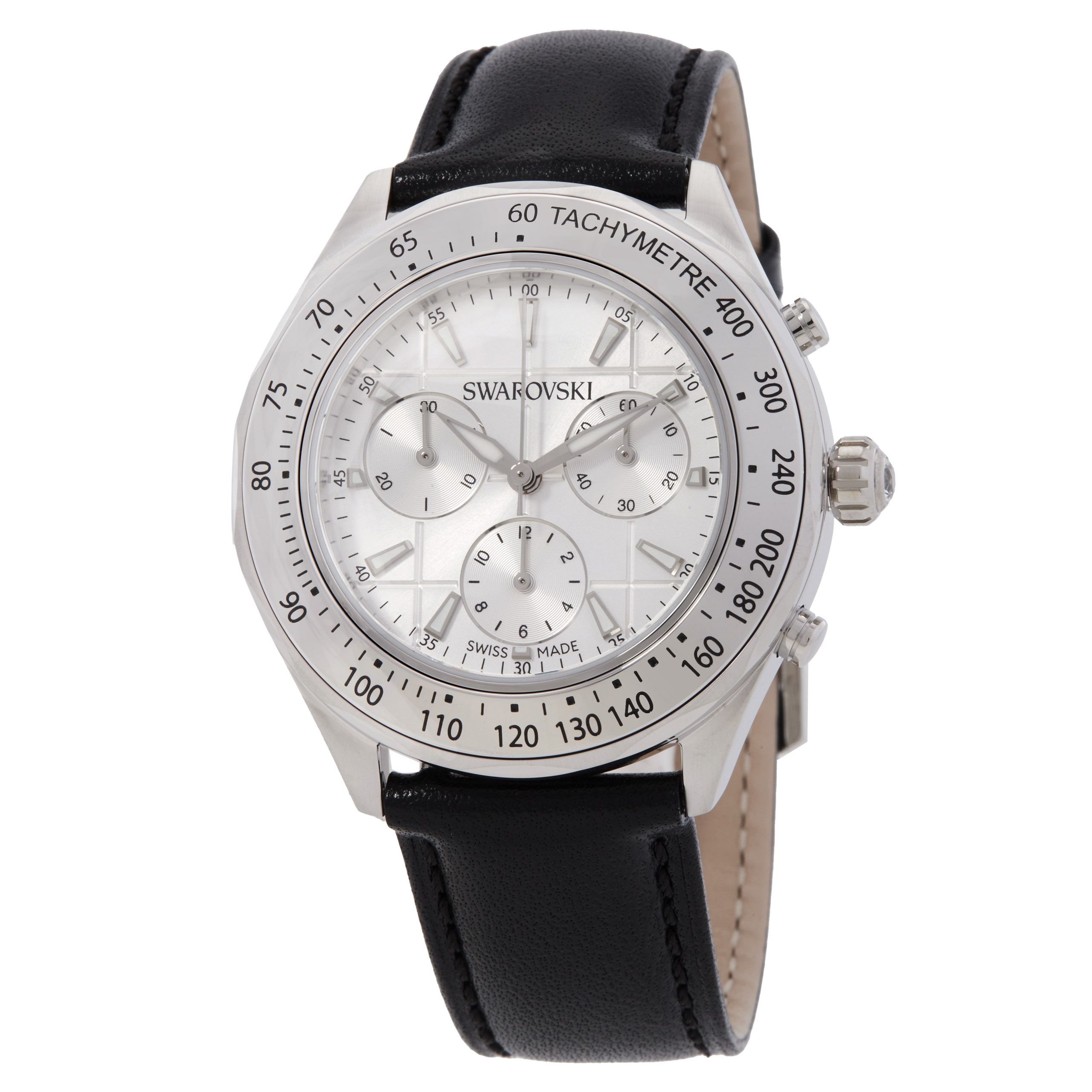 Swarovski Dextera Chronograph Quartz Silver Dial Watch 5728378