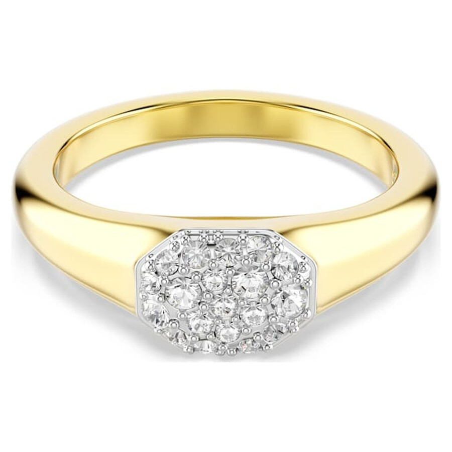 Swarovski Dextera Octagon Gold-tone Plated Ring