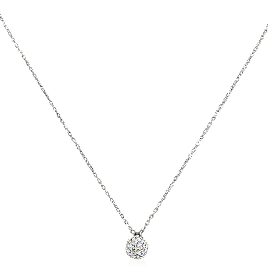 Swarovski Dextera Pendant Sphere Rhodium Shiny White In White