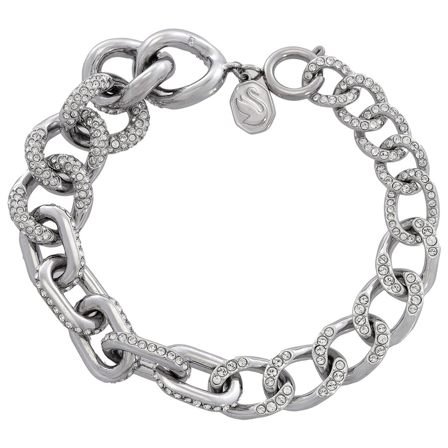 Swarovski Gold-tone Crystal Dextera Bracelet In White