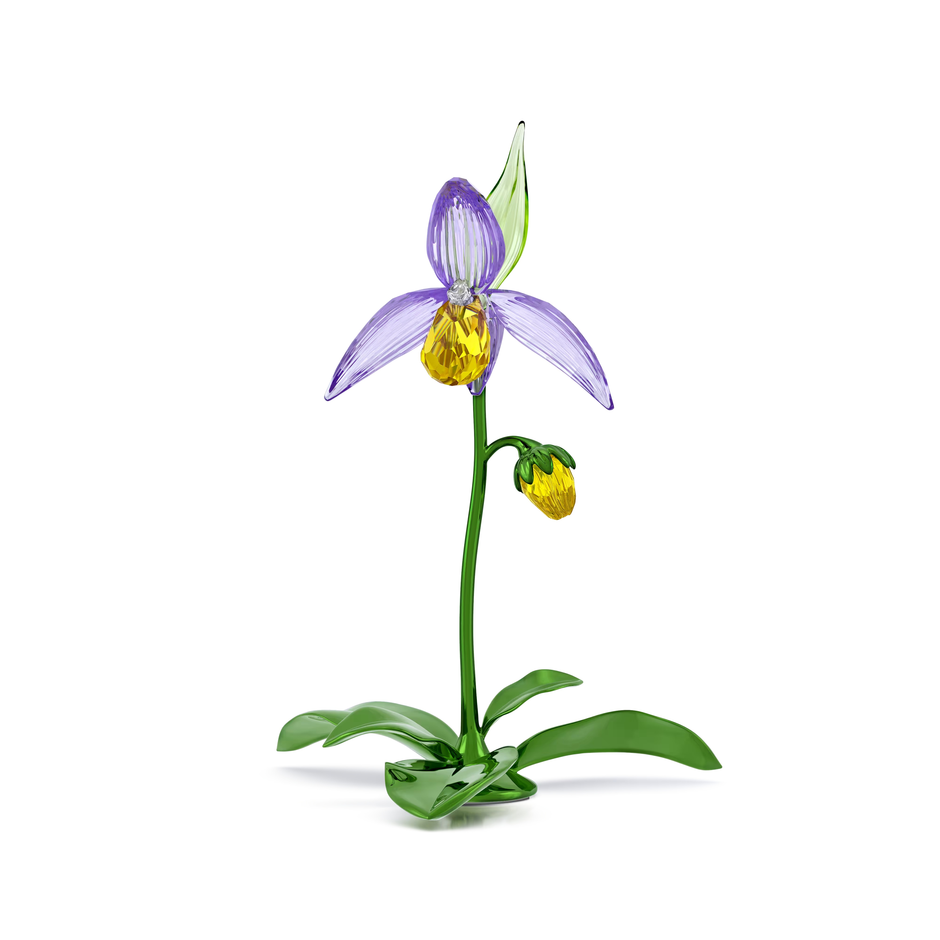 Swarovski Florere Lady Slipper Orchid Figurine 5721548