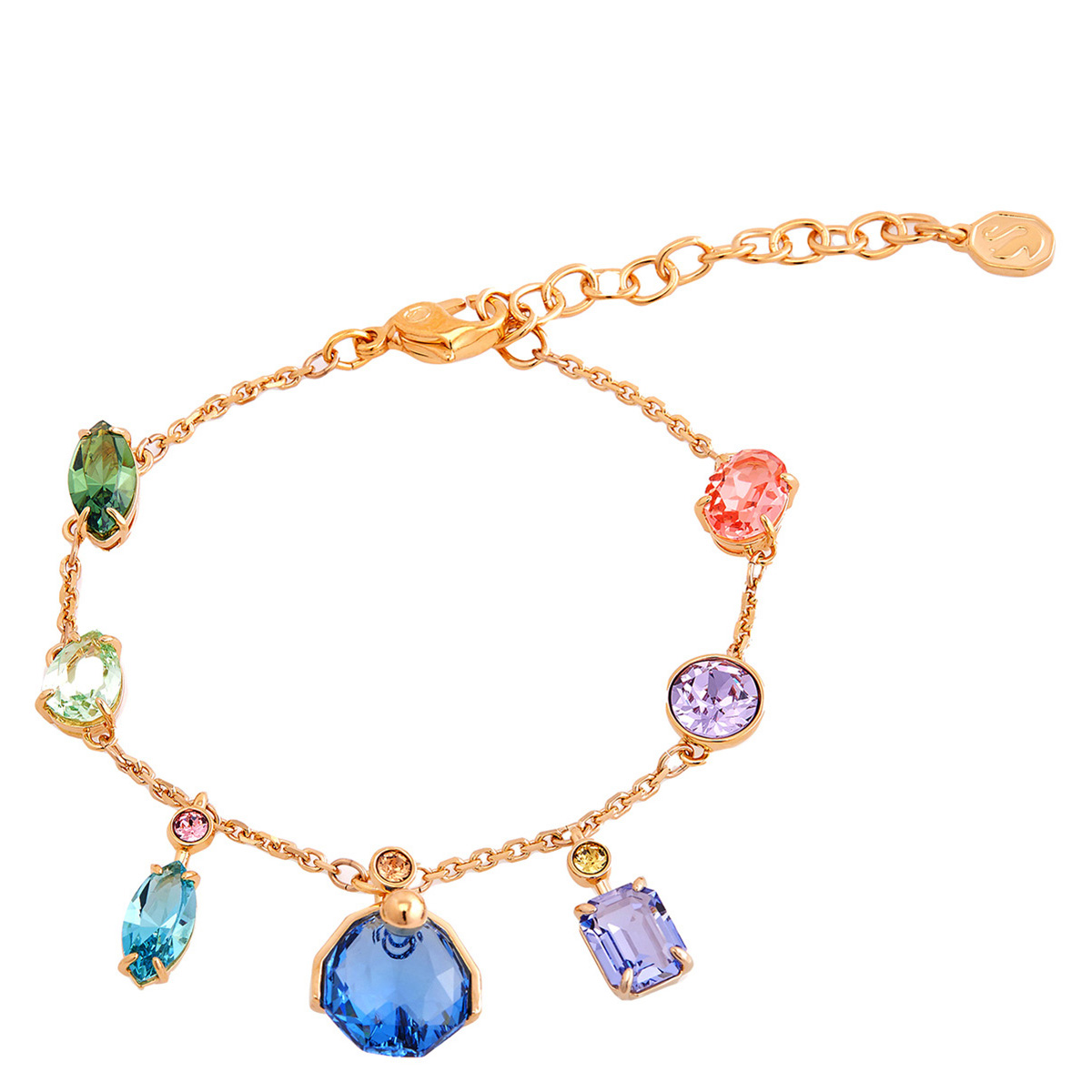 Swarovski Gema Multicolored Crystal Bracelet 5737442 9009657374428